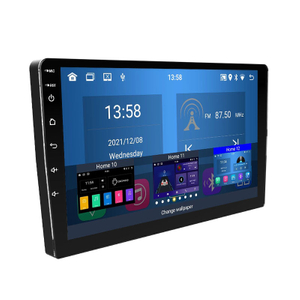 Universal 9 pulgadas pantalla táctil cuerpo delgado Android Auto GPS vídeo, navegación Radio Audio estéreo reproductor de coche