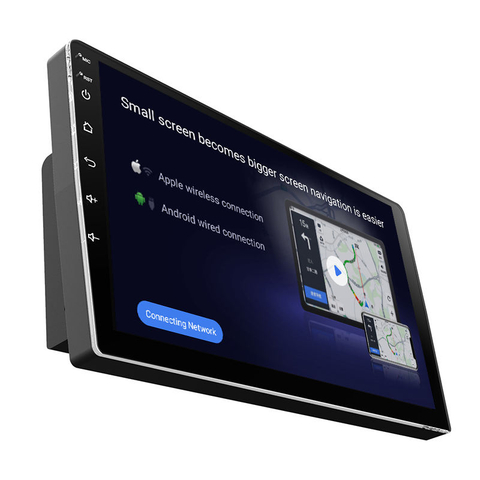 Universal 10,1 pulgadas 2.5D IPS pantalla táctil completa HIFI Radio HD reproductor de vídeo para coche