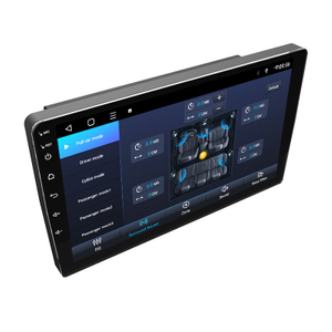 Venta directa de productos básicos, pantalla Universal IPS, Android, 9 pulgadas, AM, FM, estéreo, GPS