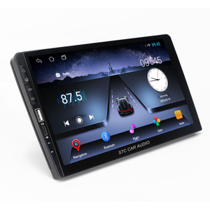 Reproductor de Dvd con Radio automática Android de 9 pulgadas, estéreo para coche con navegación CarPlay y Gps BT IPS + cámara 2.5D AHD, electrónica para automóvil