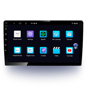 Reproductor de DVD de coche de doble Din de 9 pulgadas para TOYOTA PRADO 2009 2013 GPS Naxigation DSP Android 10,0 sistema Multimedia pantalla táctil Audio