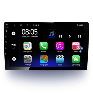 Gran venta de pantalla táctil ajustable de 9 pulgadas para coche, reproductor de DVD para coche Android, Radio para coche Android, carga inalámbrica, Audio GPS Android