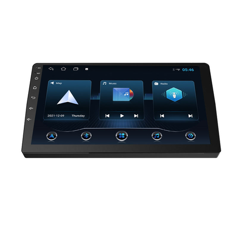 Cuerpo delgado universal reproductor multimedia de radio auto estéreo con pantalla táctil de 10 pulgadas