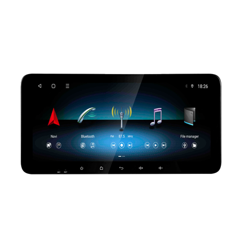 Pantalla Android de 10,33 pulgadas, navegación por Gps para coche, Radio de Audio Android, vídeo Dvd, reproductor Multimedia estéreo para coche Android