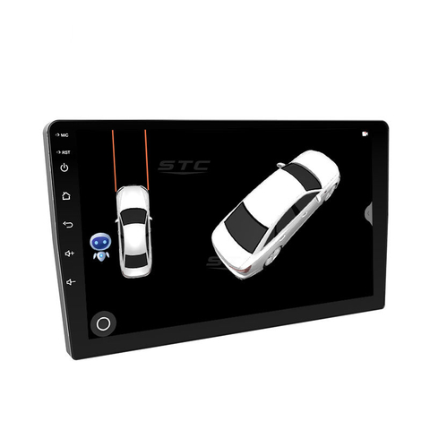 Reproductor de DVD, MP4 y MP5 estéreo para coche con sistema Android 9,0, interfaz universal USB 2,0, modelo de 10 pulgadas