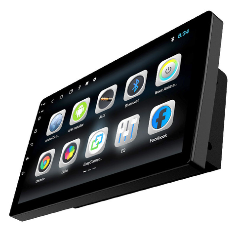 Pantalla Ips Universal, sistema de Autoradio Gps, cuerpo delgado, 9 pulgadas, 1 + 16G, Android 10, Radio Estéreo, vídeo, reproductor de Dvd para coche