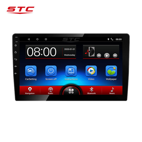 Venta caliente 10 pulgadas android 10,0 reproductor de DVD táctil para coche Android para Hyundai I10 (derecha) Radio carga inalámbrica Android GPS Audio