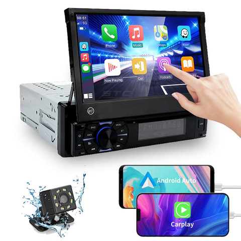 Audio estéreo Universal para coche 2din BT Mirror Link pantalla táctil navegación Gps Radio Universal reproductor Mp5 para coche de 7 pulgadas