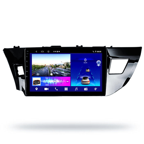 Reproductor Multimedia con pantalla táctil y Radio para coche Android 2 Din para Corolla 2012 2016 10,1