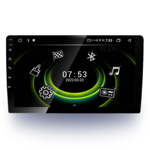 Radio para coche de 10 pulgadas, venta al por mayor, FM, BT, música, navegación GPS, vídeo Universal para coche, procesador Dsp de Audio para coche Android