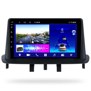 Sistema Multimedia pantalla táctil de 9 pulgadas reproductor de Dvd para coche Radio para RENAULT MEGANE 2008 2014 doble Din GPS Naxigation DSP Audio para coche