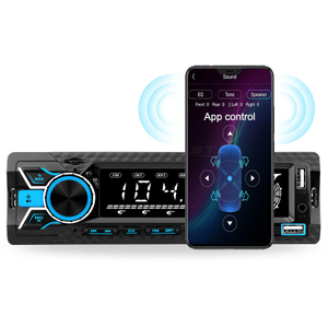 STC-reproductor MP3 para coche, Radio de Audio Dsp, BT, 12V, en el tablero, 1 Din, FM, Aux In, receptor, adaptador de corriente USB SD, reproductor Mp3 para coche