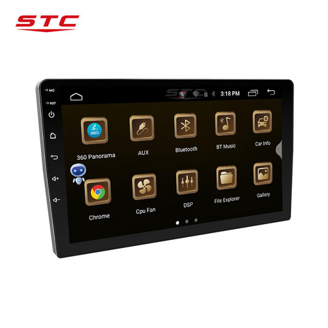 Reproductor de vídeo estéreo para coche de 7 pulgadas con pantalla dividida Android 10 Gps Radio 9 pulgadas 2 Din 2 + 32G para HONDA CITY 2008