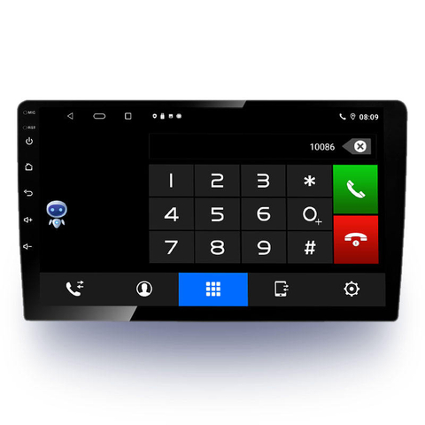 7019 Sistema multimedia Wince Reproductor de DVD para automóvil Pantalla capacitiva completamente táctil HD con lector de tarjetas SD de 7 pulgadas