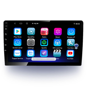 1001A10D Universal 10 pulgadas 2din Android 10 pantalla Multimedia Rds AHD Dsp Carplay 2 + 32G Radio de coche reproductor estéreo vídeo