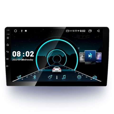 2 Din Universal 9 10 pulgadas Android 10,0 navegación Gps para coche pantalla Android reproductor multimedia Dvd táctil para coche