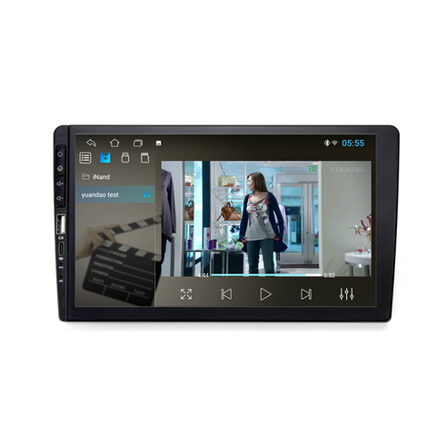 2 Din 10 pulgadas T3 DVD pantalla táctil Universal estéreo 2GB 16G 32G 4 Core sistema GPS HD IPS Radio de coche Android 7 pulgadas