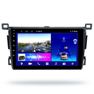 Reproductor de DVD y Radio para coche con navegación GPS de 9 pulgadas para TOYOTA RAV4 2013 2017 sistema Multimedia Android 10,0 Pantalla táctil IPS