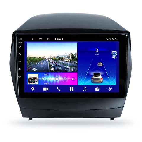 Radio para coche Android 2 Din de 9 pulgadas, reproductor Multimedia para coche, pantalla táctil Android, Radio para coche para Hyundai Tucson2 Ix35 2009-2015