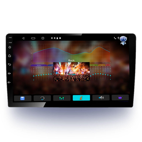 2G + 32G Android 10,0 navegación GPS Auto Radio estéreo reproductor de Dvd 9 pulgadas para RAV4 2013 a 2017 sistema Multimedia pantalla táctil