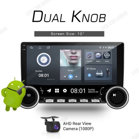 10 'Radio de coche Android de doble perilla universal
