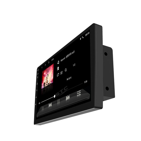 Sistema de pantalla táctil HD de 10 pulgadas, caja delgada Audio Multimedia, Radio DVD para coche, navegador Android