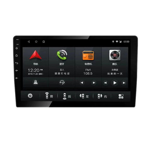 STC Android 10 vídeo de coche pantalla táctil de 7 pulgadas 2 Din Android Radio de coche WIFI GPS frontal USB Radio Dvd de coche con Android Play