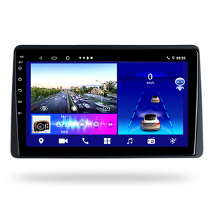 Reproductor Multimedia Universal para coche, reproductor de TV Android, GPS para protector antipolvo para Renault 2020-2021 10,1