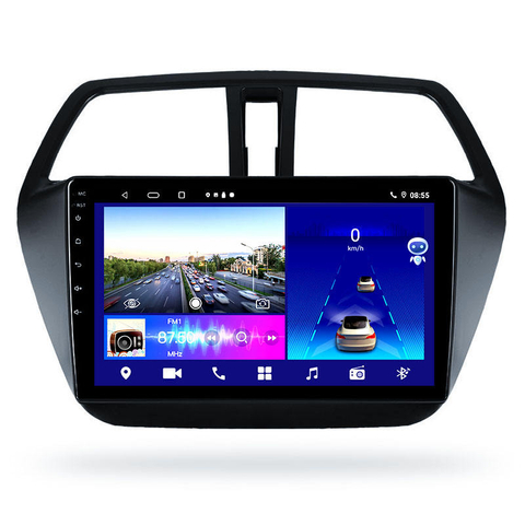 Pantalla táctil IPS de 9 pulgadas para SUZUKI SX4 2012 2016 sistema Multimedia Android 10,0 reproductor de Dvd para coche DSP navegación de seguimiento Gps Audio