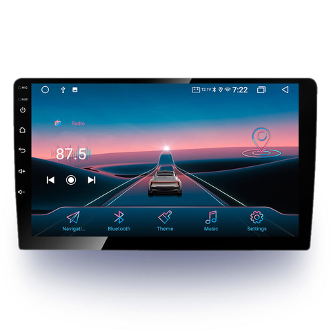 Reproductor Android para coche con GPS y radio estéreo para coche