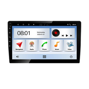 Universal Android 10 IPS navegación GPS vídeo de coche reproductor de DVD Multimedia para Peugeot 407 Android Radio de coche