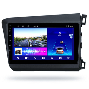 Reproductor Multimedia de Dvd para coche con pantalla táctil de doble Din, sistema de Audio estéreo, Radio Android para HONDA CIVIC 2015, Radio electrónica para automóvil