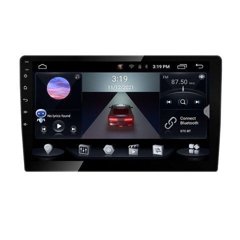 DVD superior universal del coche de la navegación GPS del vídeo del coche HD estéreo de las multimedias del coche del dinar Android 10.0 del doble de 10 pulgadas