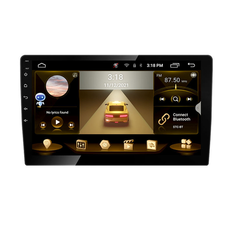 Android 10 1 radio automática TV TV de GPS de la pantalla de vídeo del reproductor de DVD del coche del OEM del dinar y audio para el automóvil de BT