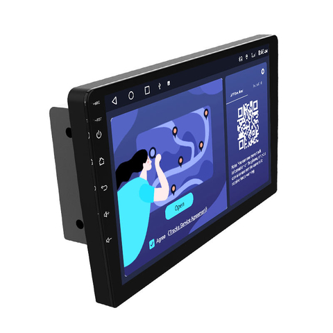 Radio Universal para coche Android 10,0, pantalla táctil de 9 pulgadas, unidad principal 4 + 64G, sistema Multimedia estéreo Universal para coche