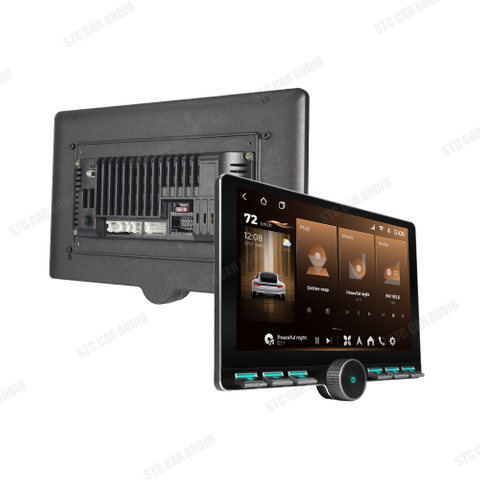 10.1 11.5 Radio de automóvil con pantalla táctil de una sola perilla de 12.5 pulgadas