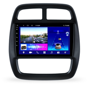 Reproductor de Dvd para salpicadero de coche de 9 pulgadas para RENAULT KWID 2015 2019, sistema Multimedia de doble Din, pantalla táctil, navegación GPS, Audio para coche