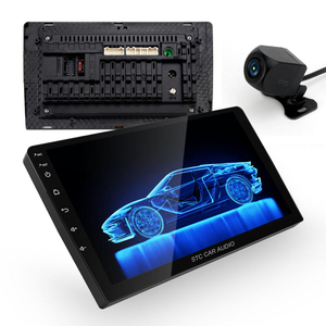 Cámara de visión trasera Universal Android 10,0, pantalla HD completamente táctil, Radio Multimedia para coche Android, reproductor de DVD y Cd para coche Android de 7 pulgadas