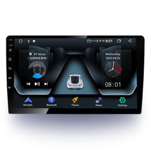 Pantalla táctil Hd para coche, reproductor Multimedia con Gps, Radio Android, sistema de Audio estéreo, reproductor de vídeo para Hyundai Elantra y Volkswagen