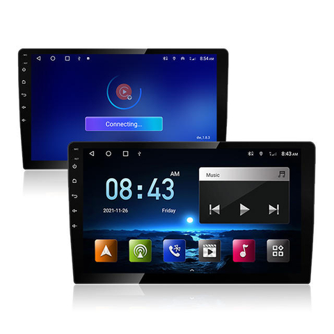 Reproductor de DVD para coche Android pantalla táctil compatible con Android 4G LTE accesorios multimedia de navegación de vídeo para coche opcionales