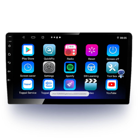 Pantalla Android de 9 pulgadas, pantalla para coche, navegación para coche, sistema de Radio de Audio Android, reproductor de vídeo estéreo para coche con DVD y vídeo